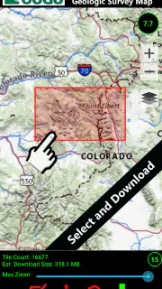 GPS Waypoints Navigator | MAPS screenshot 2