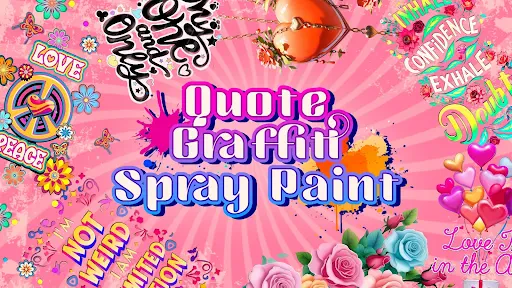 Graffiti Quote Color by number screenshot