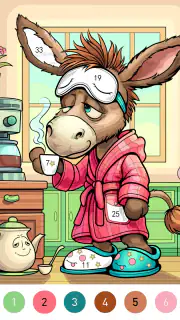 Granny Color By Number Game screenshot 3