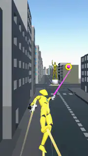 Grapple Hook Hero : Zip Action screenshot 1