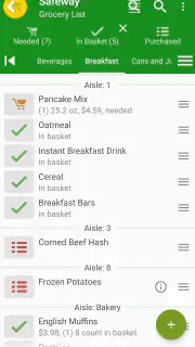 Grocery List App - rShopping screenshot 2