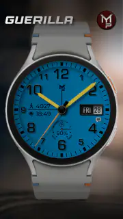 GUERILLA - Analog watch face screenshot 3