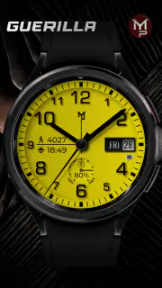 GUERILLA - Analog watch face screenshot 5