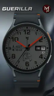GUERILLA - Analog watch face screenshot 6