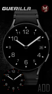 GUERILLA - Analog watch face screenshot 7