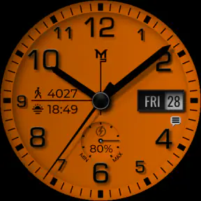 GUERILLA - Analog watch face screenshot 8