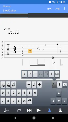 Guitar Pro screenshot
