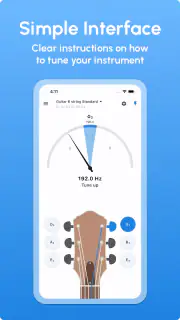 Guitar Tuner - LikeTones screenshot 2