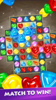 Gummy Drop! Match 3 & Travel screenshot 1