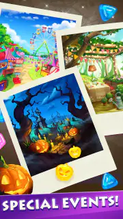 Gummy Drop! Match 3 & Travel screenshot 4