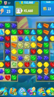 Gummy Drop! Match 3 & Travel screenshot 6