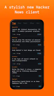 Hacker News screenshot 1