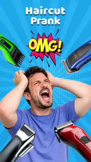 Hair Clipper Haircut Prank App screenshot 2