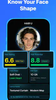 HAIR U: AI Haircut Scanner screenshot 2