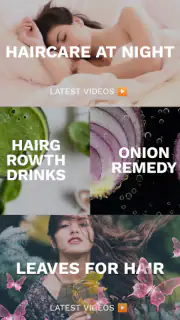 Haircare app for women screenshot 2