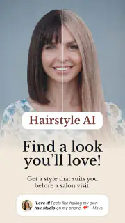 Hairstyle & Hair Color Changer screenshot 1