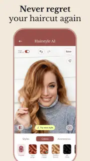 Hairstyle & Hair Color Changer screenshot 3