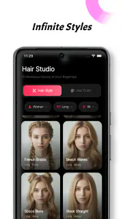Hairstyle Try On-AI Hairstyle screenshot 5