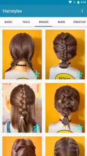 Hairstyles for short hair screenshot 4