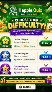 Happie Quiz: Play Earn Rewards screenshot 2