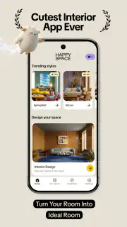 Happy Space - AI Home Design screenshot 1