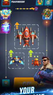 HAWK: Airplane Space games screenshot 2