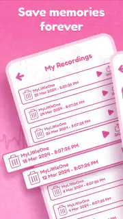 Hear My Baby Heartbeat Monitor screenshot 3