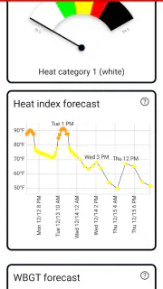 Heat Safety: Heat Index & WBGT screenshot 7