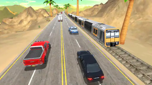 Heavy Traffic Rider Car Game screenshot 8