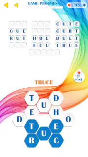 Hexiwords screenshot 2