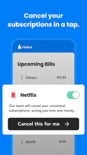 Hiatus: Bill and Money Manager screenshot 2