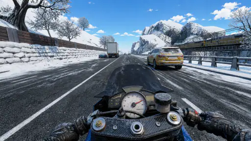 Highway Moto Rush: Traffic screenshot 2