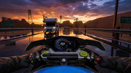 Highway Moto Rush: Traffic screenshot 4
