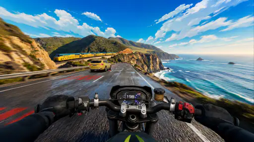 Highway Moto Rush: Traffic screenshot 6