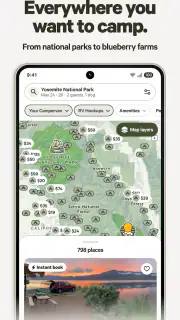 Hipcamp: Camping, RVs & Cabins screenshot 1