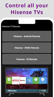 Hisense TV Remote screenshot 2