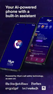 Hiya AI Phone & Call Assistant screenshot 1