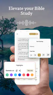 Holy Bible Launcher: KJV+Audio screenshot 5