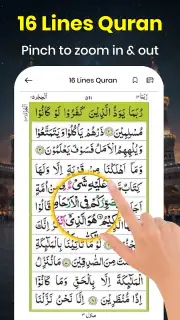 Holy Quran: 16 Lines Per Page screenshot 2