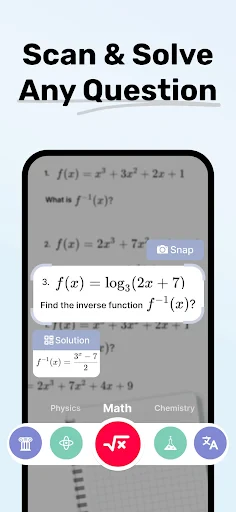 Homework AI - Math & Essay App screenshot