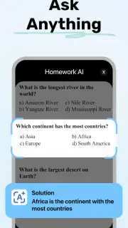 Homework AI - Math & Essay App screenshot 3