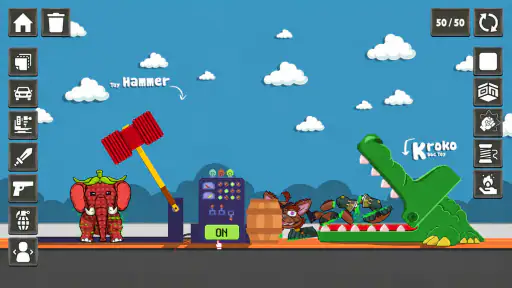 Horror Sandbox: Sprank Monster screenshot 4