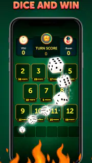 Hot Rolls Dice Strategy Game screenshot 1