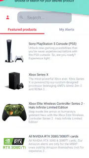 HotStock - in-stock alerts screenshot 1
