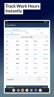 Hours Tracker, Time Calculator screenshot 7