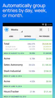 Hours Tracker Time Tracking screenshot 6