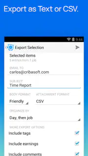 Hours Tracker Time Tracking screenshot 8