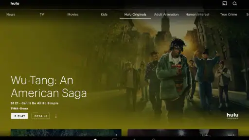 Hulu for Android TV screenshot 1