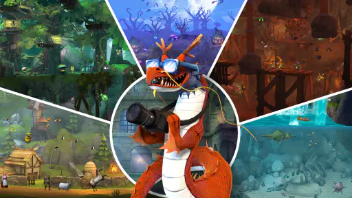 Hungry Dragon: by Hungry Shark screenshot 6