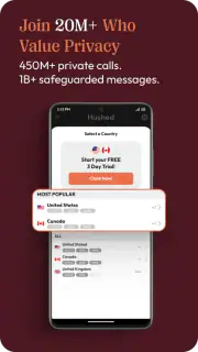 Hushed: US Second Phone Number screenshot 2